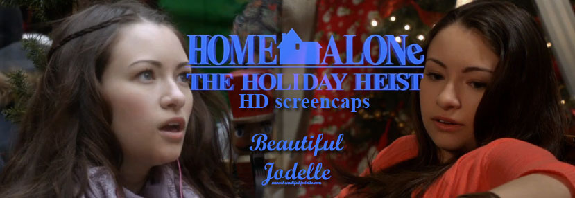 Home Alone The Holiday Heist HD screencaps - Beautiful Jodelle