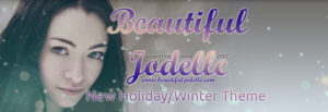 Beautiful Jodelle News - New Holiday/Winter theme
