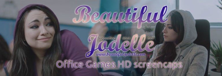 Beautiful Jodelle News - Office Games HD screencaps - Jodelle Ferland